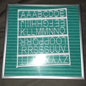 Letter board!!